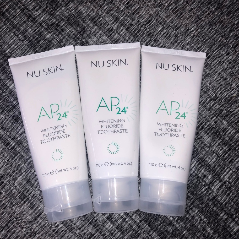 NuSkin AP24 Whitening Toothpaste - 3 tubes/$26 - New, Sealed